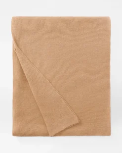 Camel Cashmere Travel Wrap