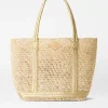 Medium Raffia Tote