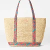 Medium Raffia Tote