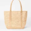 Medium Raffia Tote