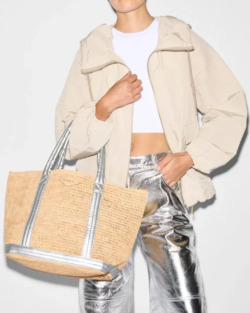 Medium Raffia Tote