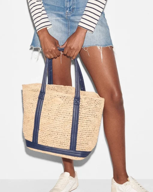 Medium Raffia Tote
