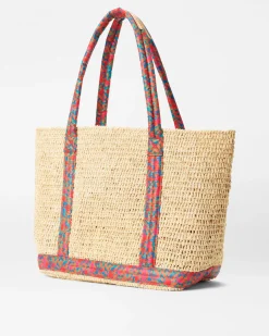 Medium Raffia Tote