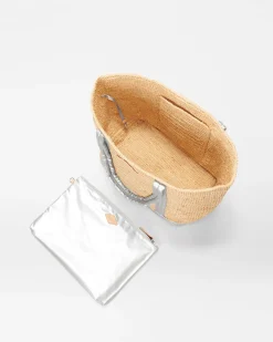 Medium Raffia Tote