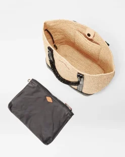 Medium Raffia Tote
