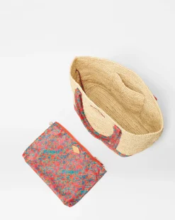 Medium Raffia Tote