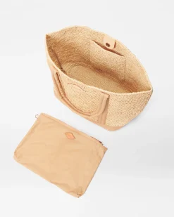 Medium Raffia Tote