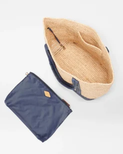 Medium Raffia Tote