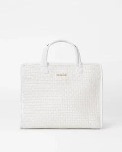 Medium Woven Box Tote