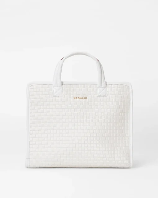 Medium Woven Box Tote