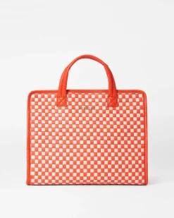 Medium Woven Box Tote