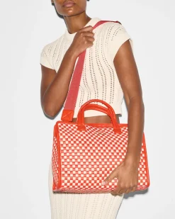 Medium Woven Box Tote