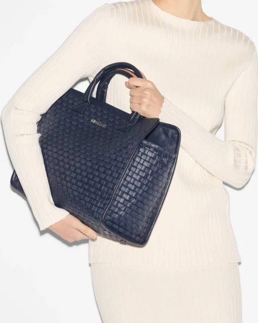 Medium Woven Box Tote