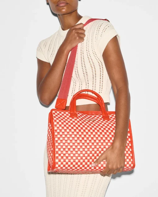 Medium Woven Box Tote