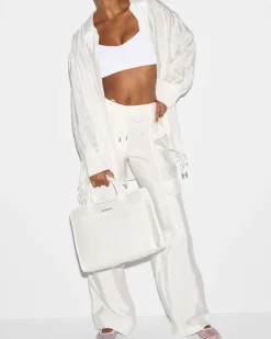 Medium Woven Box Tote