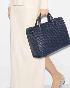 Medium Woven Box Tote