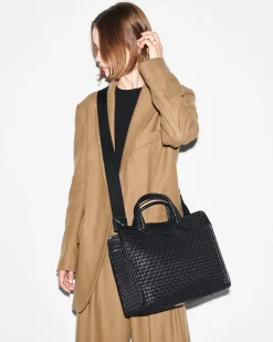 Medium Woven Box Tote