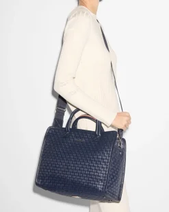 Medium Woven Box Tote