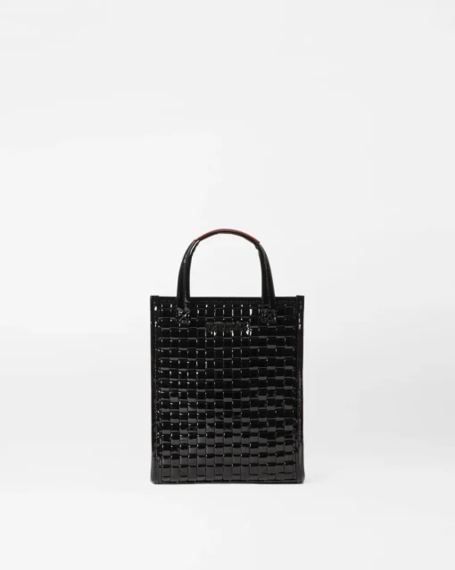 Micro Woven Box Tote