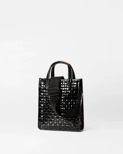 Micro Woven Box Tote