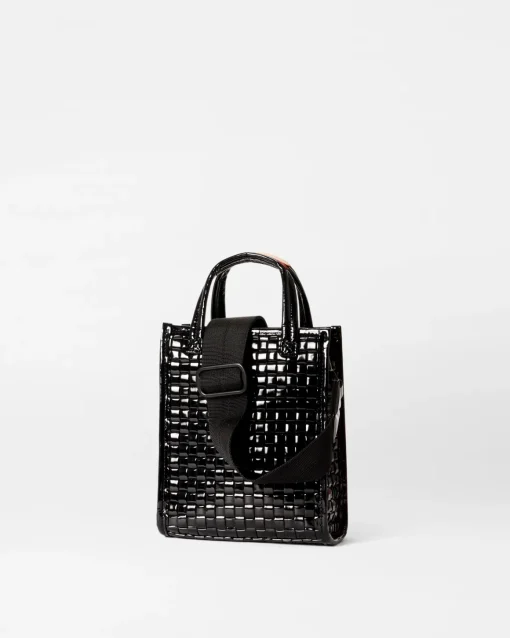 Micro Woven Box Tote