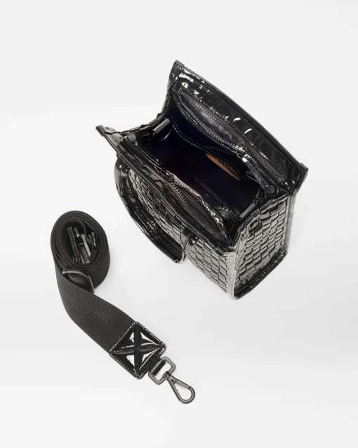 Micro Woven Box Tote