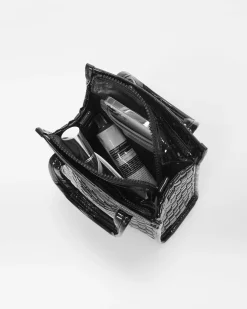 Micro Woven Box Tote