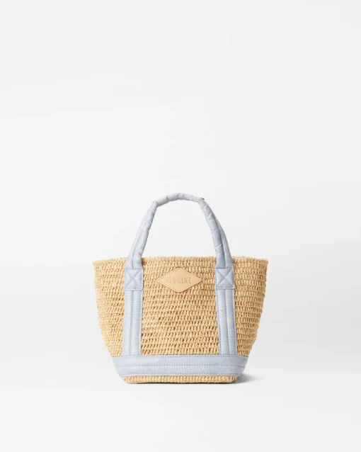 Mini Raffia Tote
