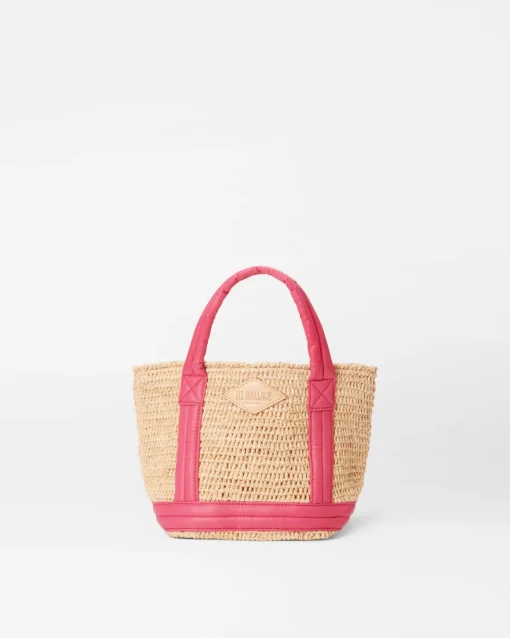 Mini Raffia Tote