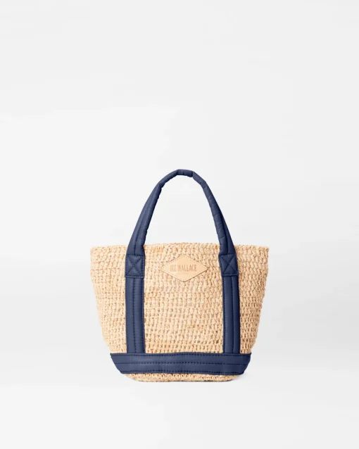 Mini Raffia Tote