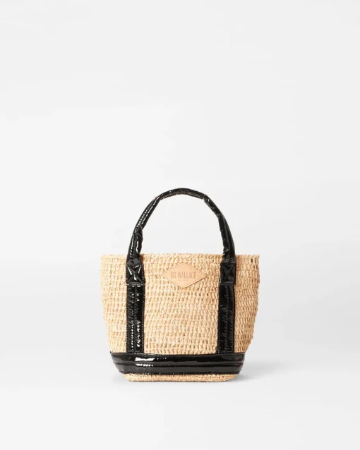 Mini Raffia Tote