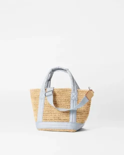 Mini Raffia Tote