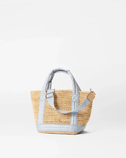 Mini Raffia Tote
