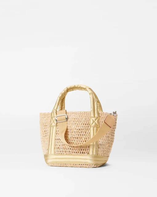 Mini Raffia Tote