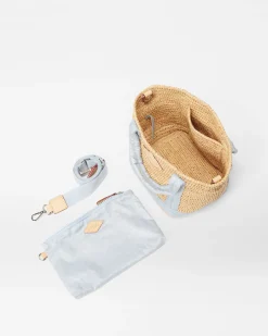 Mini Raffia Tote