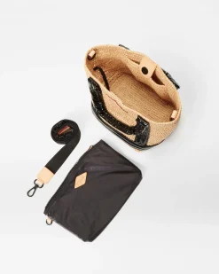 Mini Raffia Tote