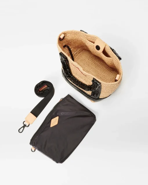Mini Raffia Tote