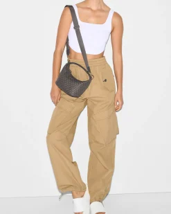 Mini Woven Hobo