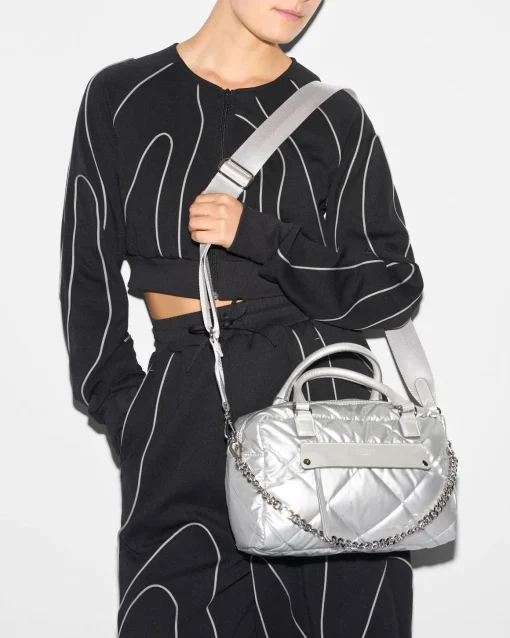 Quilted Madison Satchel