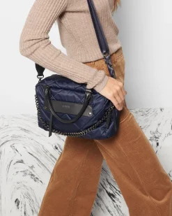 Quilted Madison Satchel
