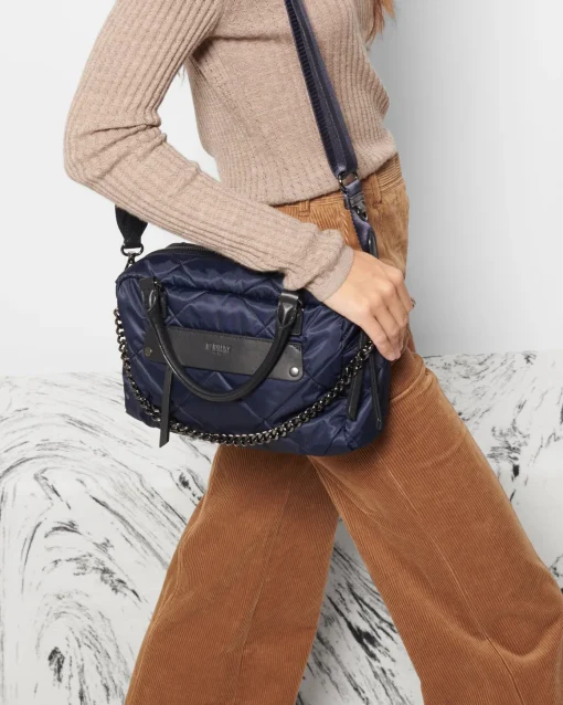 Quilted Madison Satchel
