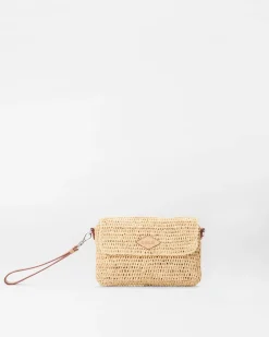 Raffia Convertible Crossbody
