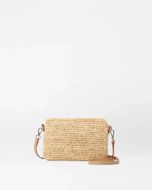 Raffia Convertible Crossbody