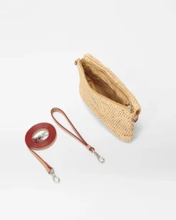 Raffia Convertible Crossbody