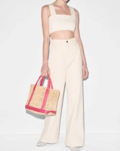 Small Raffia Tote