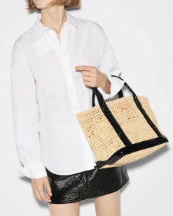 Small Raffia Tote