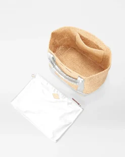 Small Raffia Tote