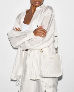 Small Woven Box Crossbody