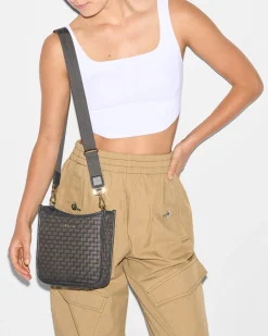 Small Woven Box Crossbody