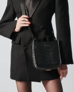 Small Woven Box Crossbody